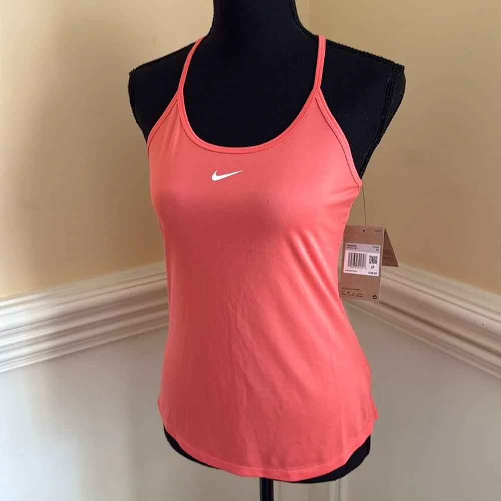 Nike
Dri-Fit One Elstka STD Tank‎ Top Women - orange Sz Xs - Picture 3 of 11